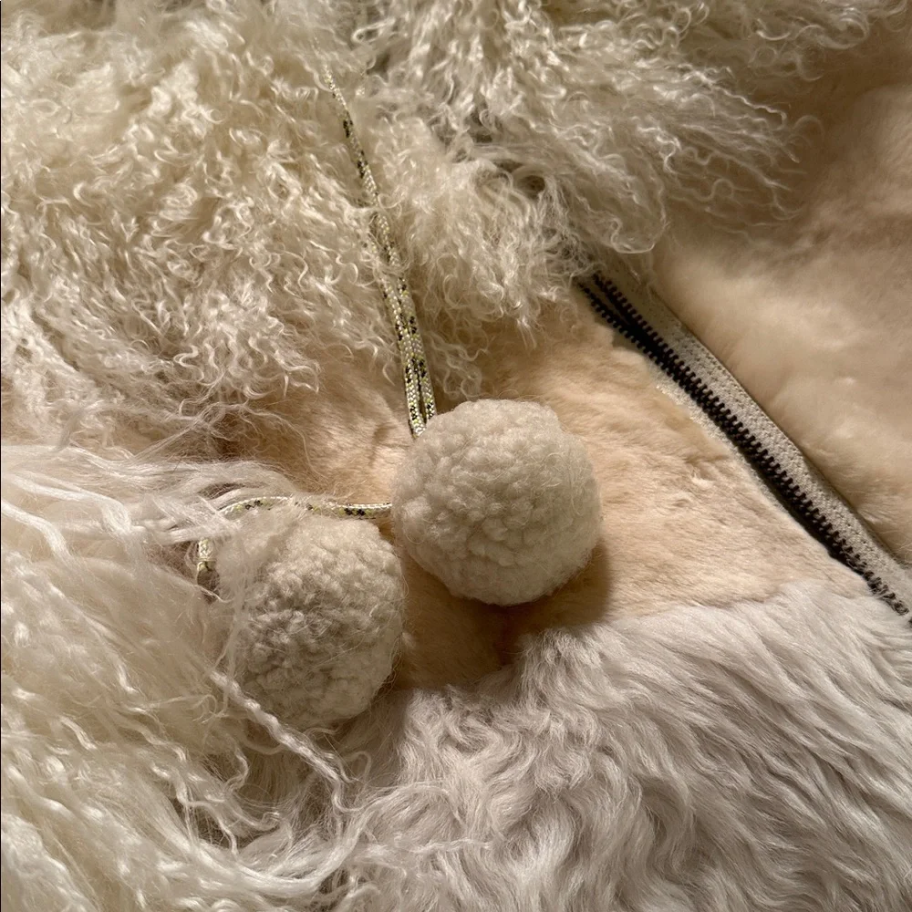 Nigel Preston Brenda Knight Teddy Bear Lambskin Fur Jacket